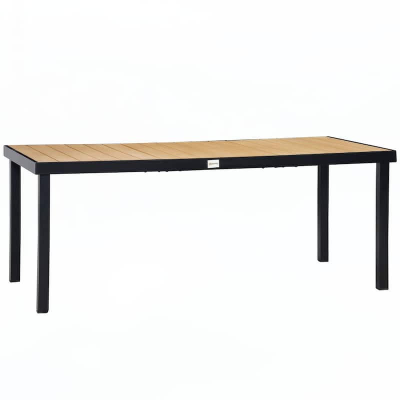 Outsunny 75" x 35" Outdoor Dining Table,only table