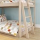 preview thumbnail 4 of 24, Now Furniture Low Bunk Bed for Kids, Twin over Twin
