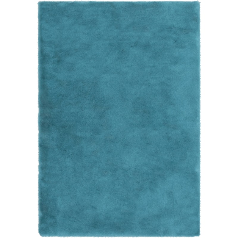 Well Woven Opal Crest Plush Glam Modern Area Rug