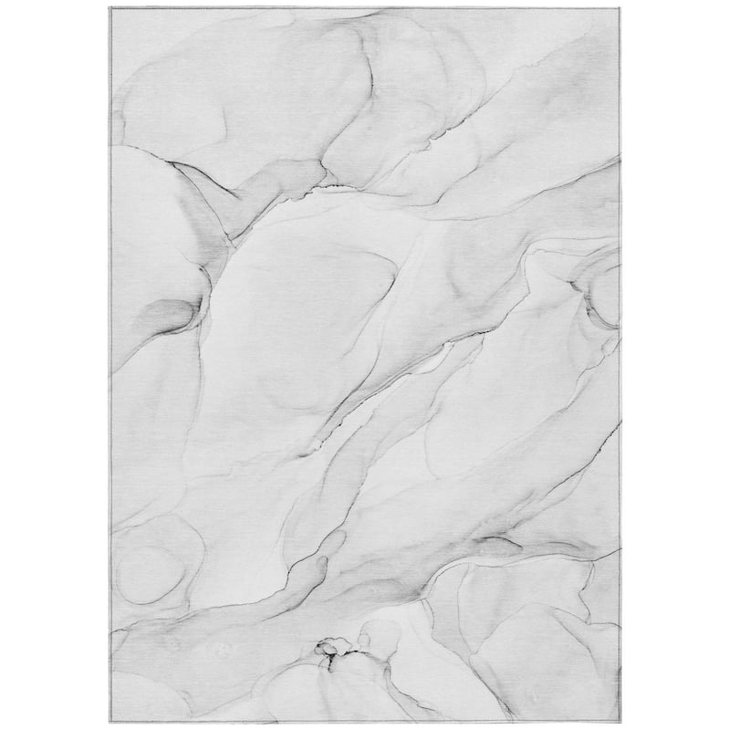 Fifi Modern Art-Inspired Weather Resistant Timeless Fusion Outdoor Rug - 5' X 8'