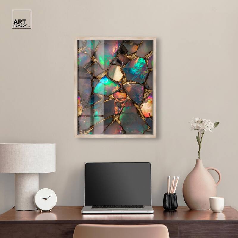 Stonic Rainbow Shadowbox by Art Remedy