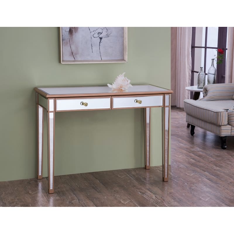 Elegant Lighting Contempo Two Drawer Dressing Table