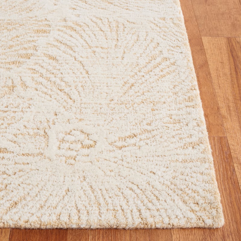 SAFAVIEH, Handmade Ebony Willma Modern Wool Rug