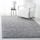 preview thumbnail 50 of 123, SAFAVIEH August Shag Veroana Solid 1.5-inch Thick Rug 10' x 14' - Silver - Rectangle
