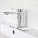 preview thumbnail 25 of 33, Stylish Single-Hole Bathroom Faucet Plate A-801