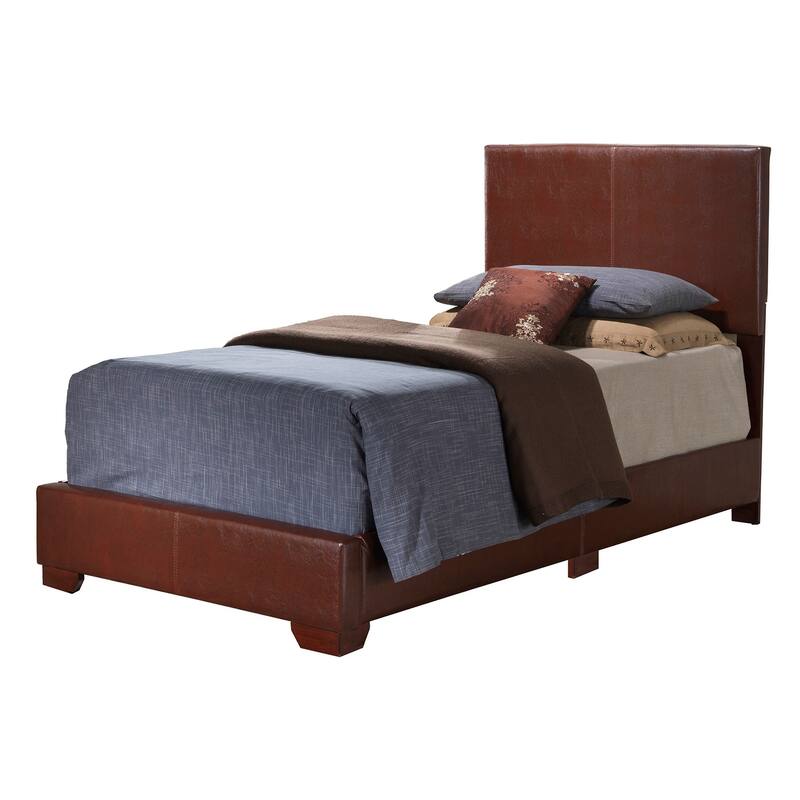 Aaron Upholstered Twin Panel Bed