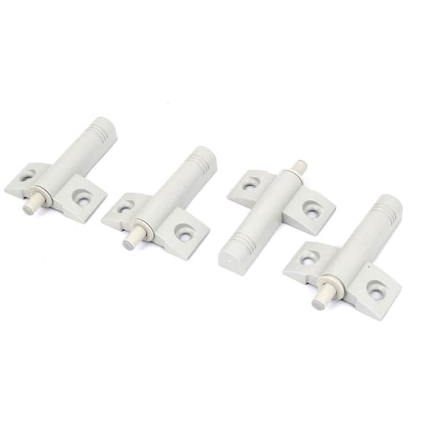 slide 1 of 1, Kitchen Cabinet Door Quiet Damper Buffers Soft Closer Cushion Close 4pcs - White - 65mm Length, 4 pcs
