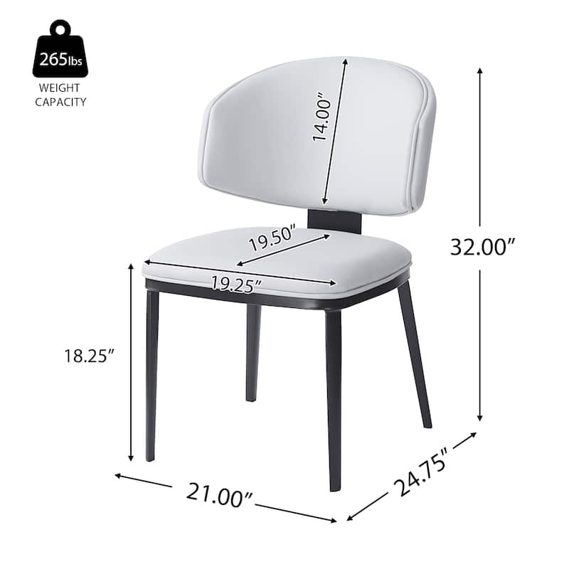 Christopher Knight Home - PU Leather Upholstered Dining Chairs