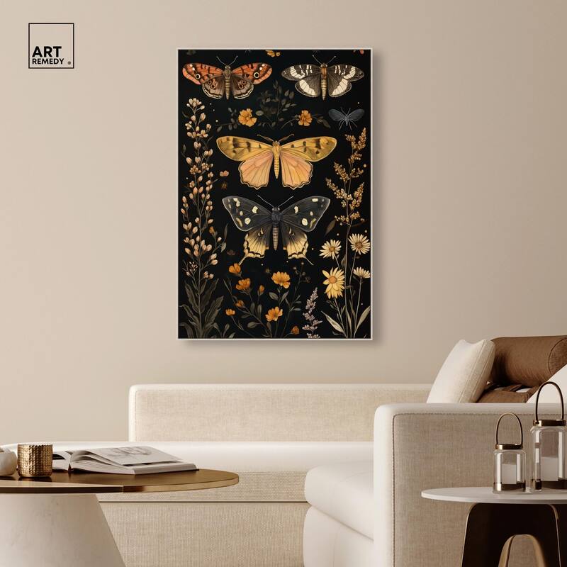 Winged Visitors II Canvas by Art Remedy