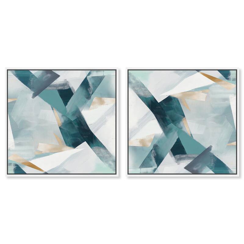 Simple Pink Look Canvas by Art Remedy - 10" x 15" - White