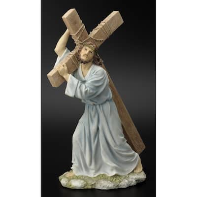 Veronese 12.0H Jesus On The Way To Calvary (Light Color) Resin Multicolor
