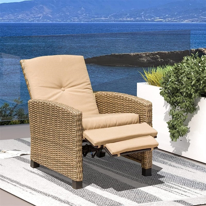 Luxury reclining garden best sale chairs