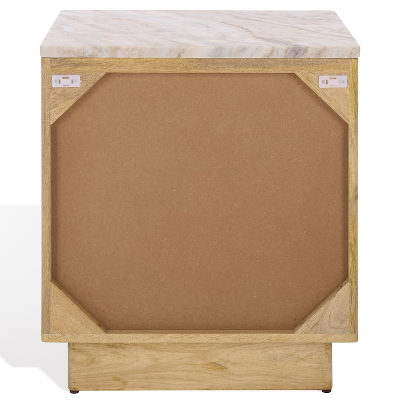 SAFAVIEH Couture Paxter Marble Top Nightstand