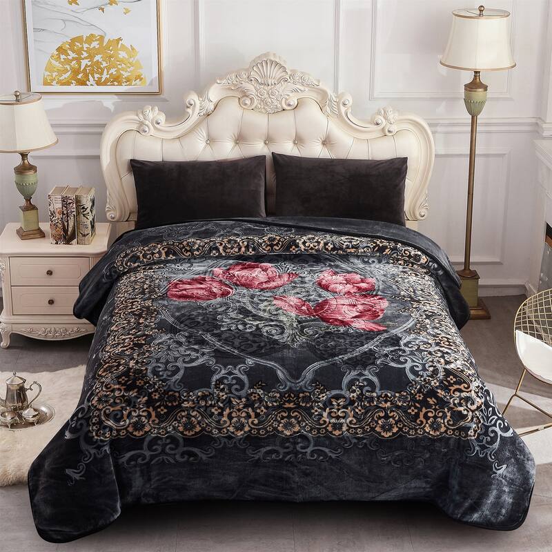 Heavy Korean Mink Fleece King Size Blanket