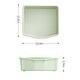 preview thumbnail 14 of 26, Kids Toy Storage Organizer with 6 Bins, Multi-functional Nursery Organizer Kids Furniture Set Toy Storage Cabinet Unit