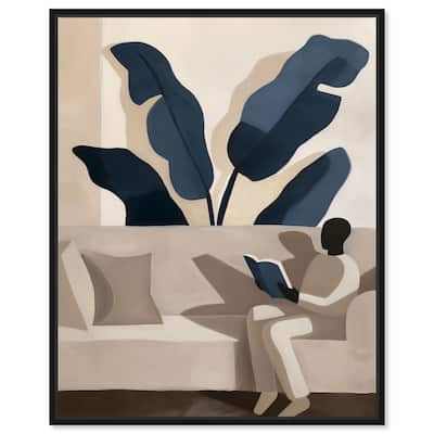 Void Reader II Canvas by Art Remedy