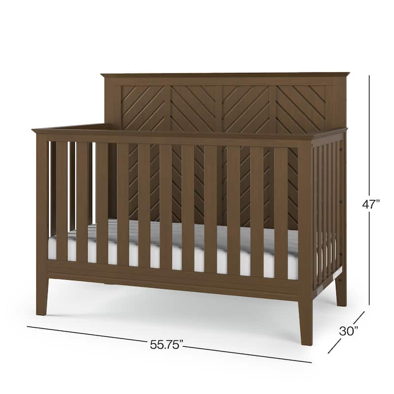 Child Craft Atwood 4-in-1 Convertible Baby Crib - N/A