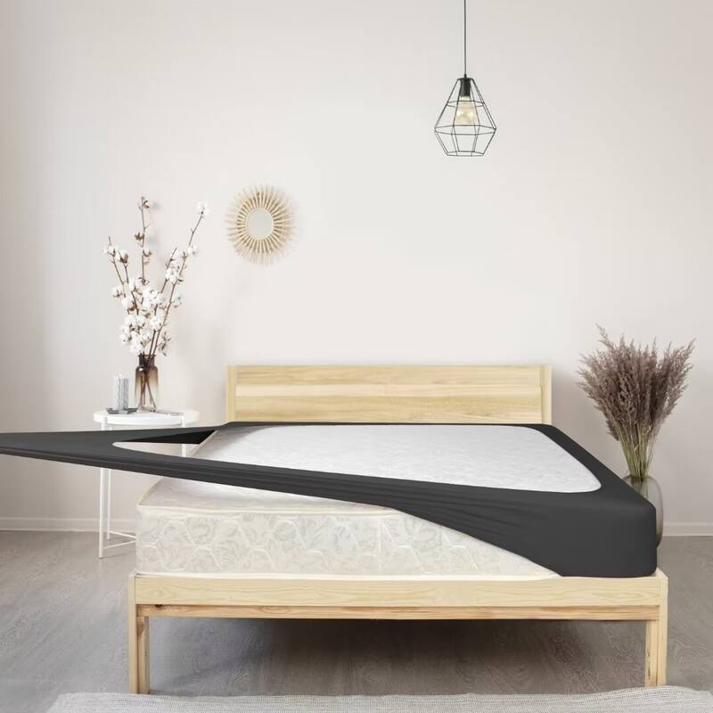 Box Spring Cover Jersey Knit& Stretchy Wrap Around 4 Sides On Sale