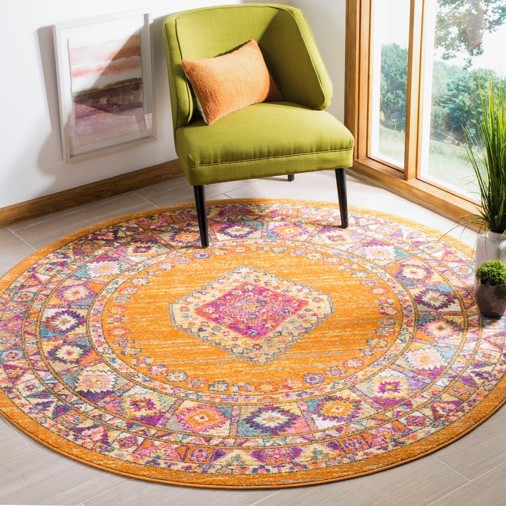 SAFAVIEH Madison Beverlee Vintage Boho Oriental Rug