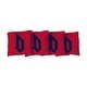 preview thumbnail 1 of 1, Duquesne Red Cornhole Bags All-Weather Resin Filled