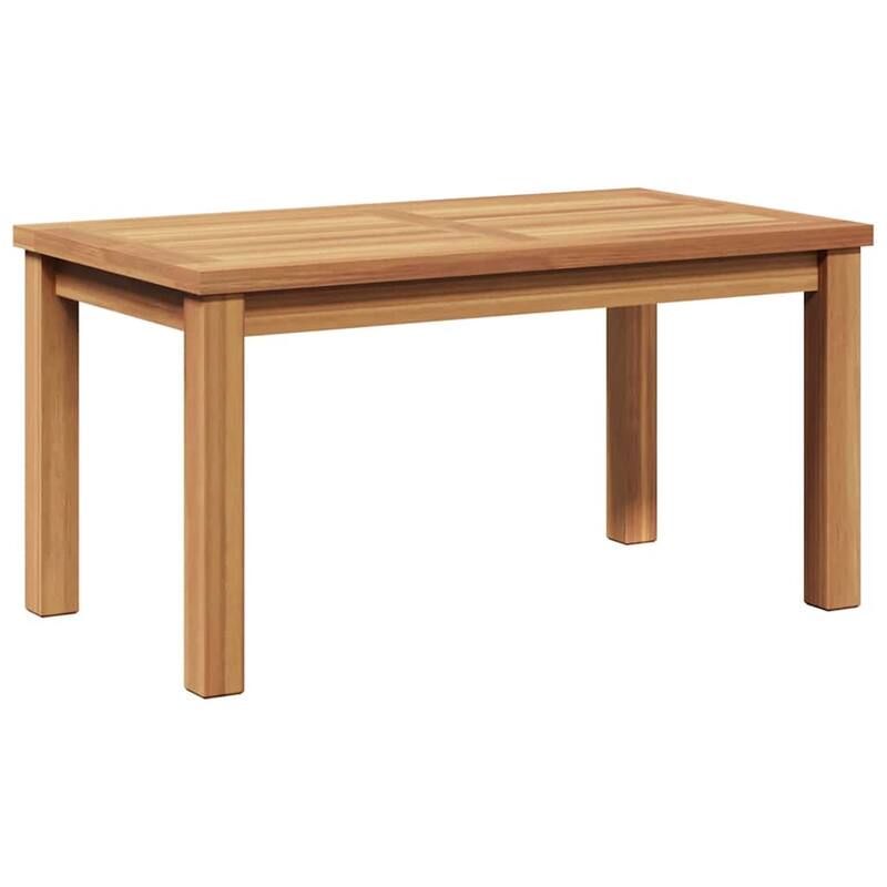 vidaXL Coffee Table Brown in Solid Teak Wood
