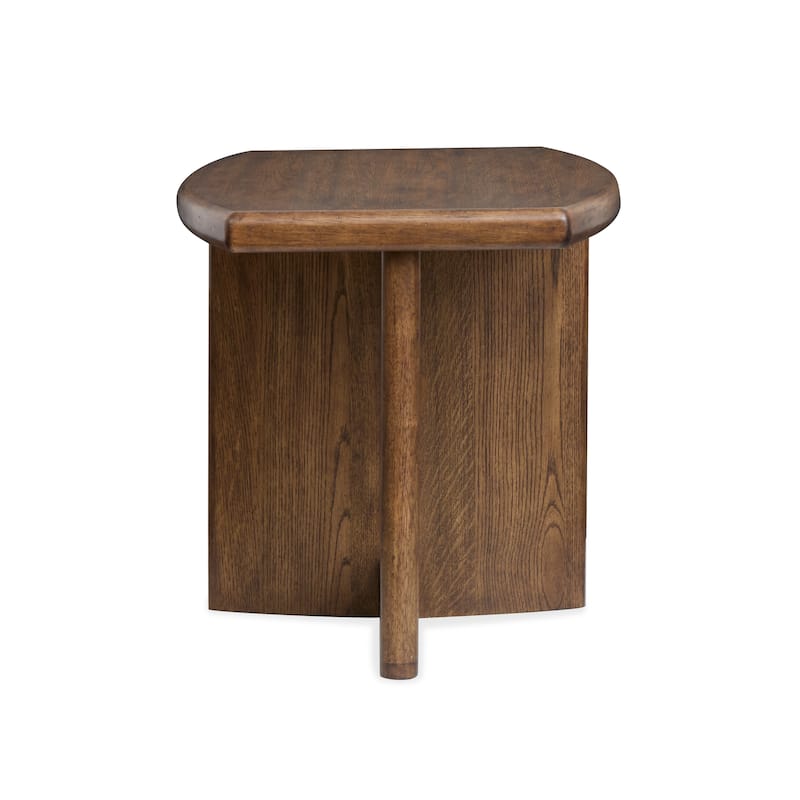 Magnussen Home Phoebe Sienna Brown Rectangular End Table - 22''W x 26''D x 23''H