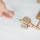 preview thumbnail 13 of 16, Mirha Mid-Century Modern Industrial Dimmable Glass Wall Sconce Bathroom Vanity Lights Foyer Powder room Hallway