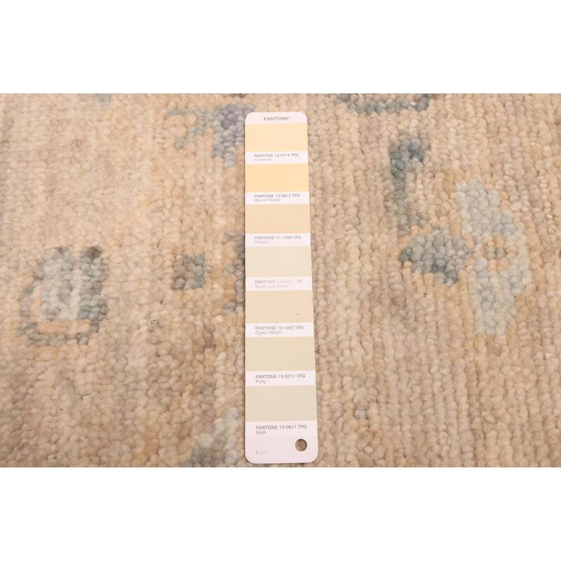 ECARPETGALLERY Hand-knotted Jules Serapi Beige, Khaki Wool Rug - 8'10 x 12'3