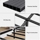 preview thumbnail 14 of 48, Wooden Platform Bed Frame with Large Under Bed Storage