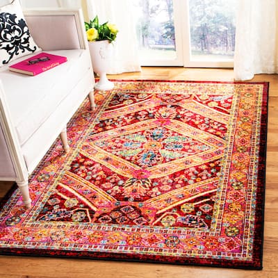 SAFAVIEH Cherokee Rubye Boho Oriental Rug
