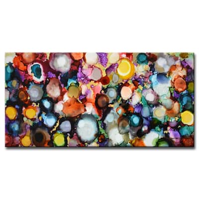 'Festive Jewels' Wrapped Canvas Wall Art by Norman Wyatt Jr.