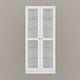 preview thumbnail 11 of 60, Glass Cabinet White Display Curio Storage Cabinet with Glass Doors