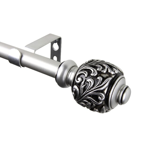 Shop Rod Desyne Tilly Curtain Rod 84 120 Inch Satin