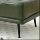 preview thumbnail 30 of 28, 55"W Faux Leather End of Bed Bench With side table