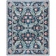 preview thumbnail 11 of 173, Gertmenian Crystal Print Soft Flat Pile Polyester Slip Resistant Washable Indoor Printed Area Rug Collection
