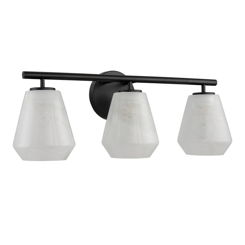 Artcraft Brooke Bathroom Vanity - Wispy White Glassware Shade