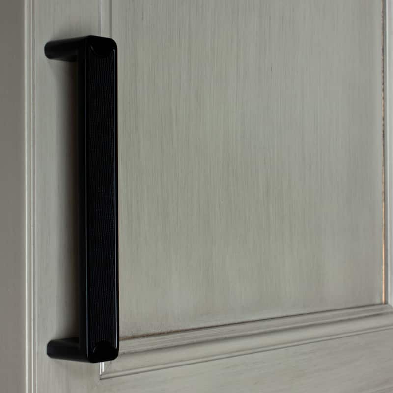 5 in. Center Embossed Leather Strip Pulls(Pack of 25)