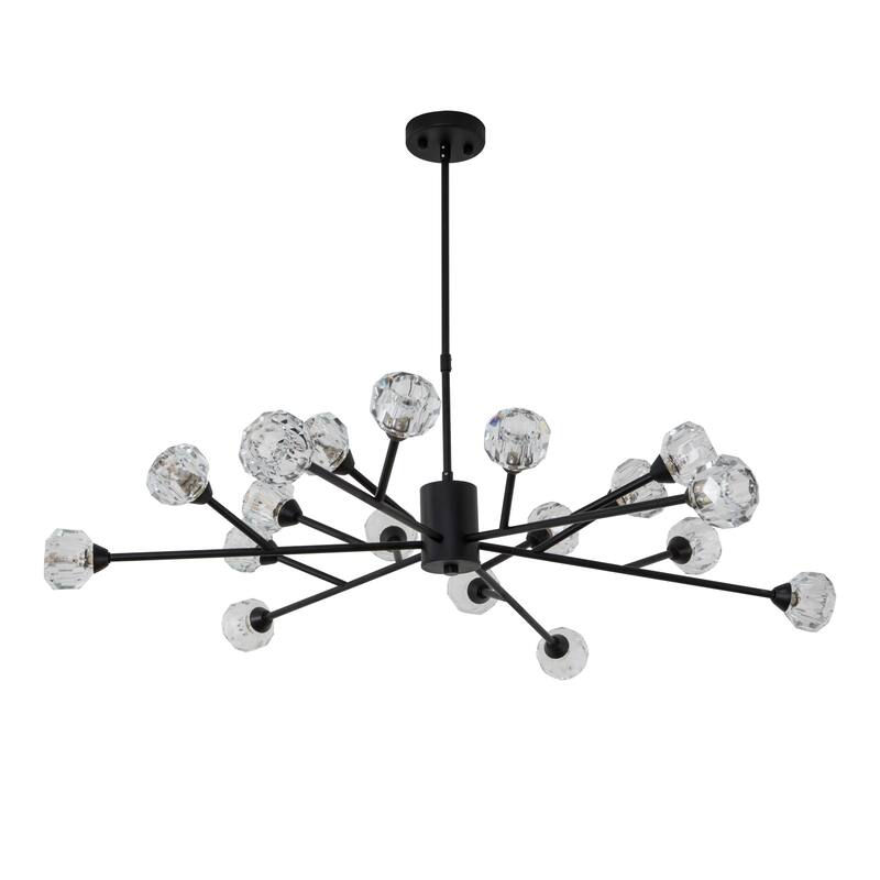 Maxax 18 - Light Dimmable Sputnik Modern Linear Chandelier