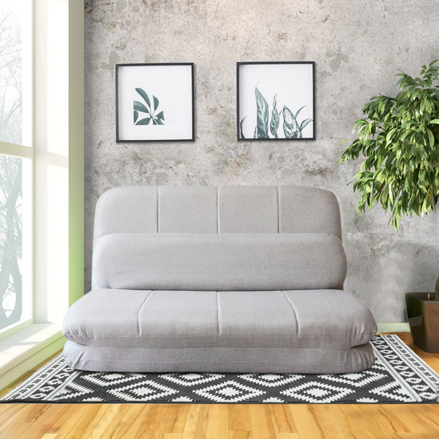 TiramisuBest Adjustable folding lounge chair floor chair mattress - 78.3" L x 44 "W