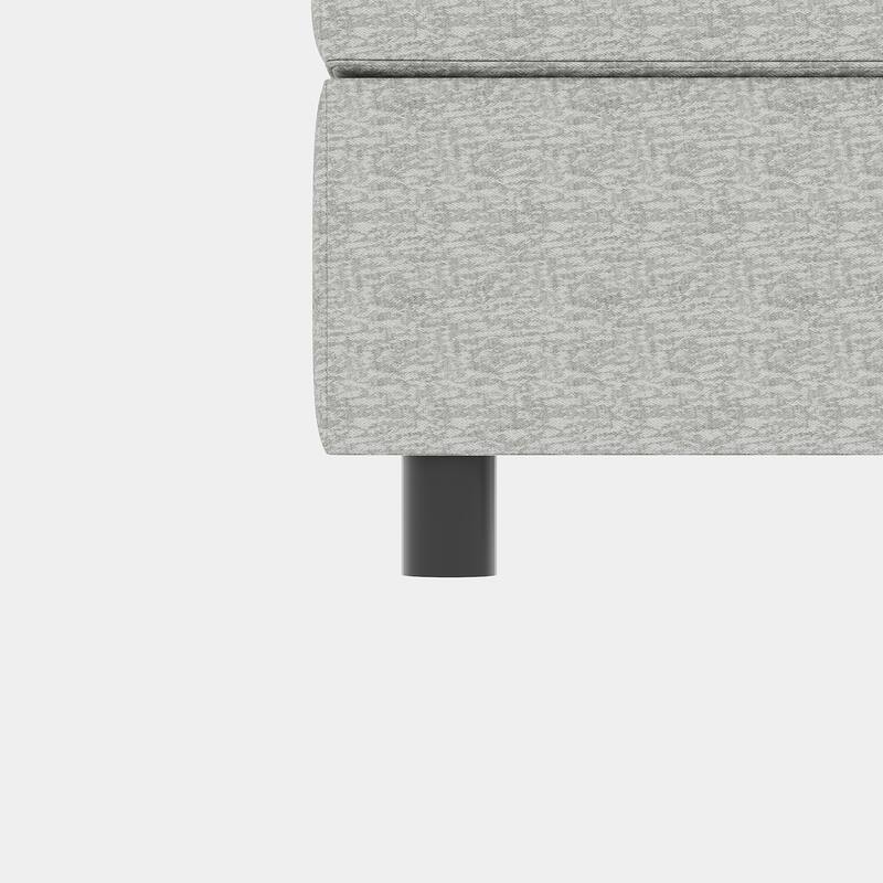 129'' Convertible 8-Seat Modular Sectional Sofa with Storage Ottoman and Comfortable Sleeper Options