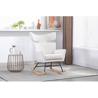 Fish Tail Living Room Comfortable Rocking Chair Living Room Chair - Bed ...