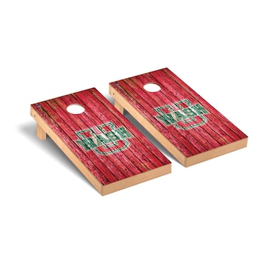 Washington St. Louis Bears Cornhole Board Set - Weathered Version