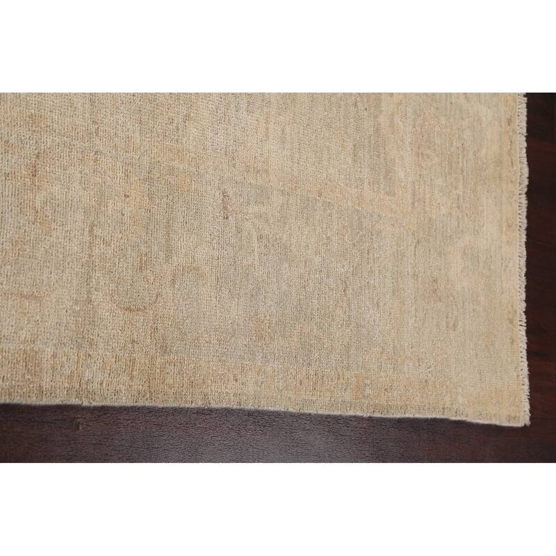 Vegetable Dye Muted Oushak Turkish Oriental Area Rug Wool Hand-knotted - 8'0" x 10'1"