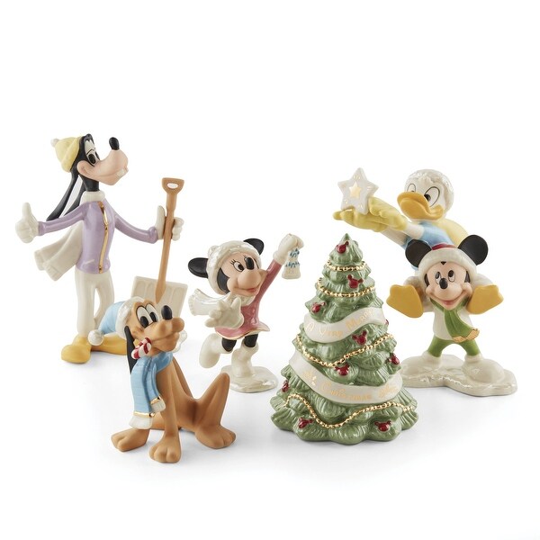 Lenox Disney Winter Fun 5-Piece Figurine Set - On Sale - Bed Bath