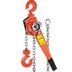 preview thumbnail 1 of 4, VEVOR 3300lbs 5ft Ratcheting Lever Block Chain Hoist Come Along Puller Pulley Tools