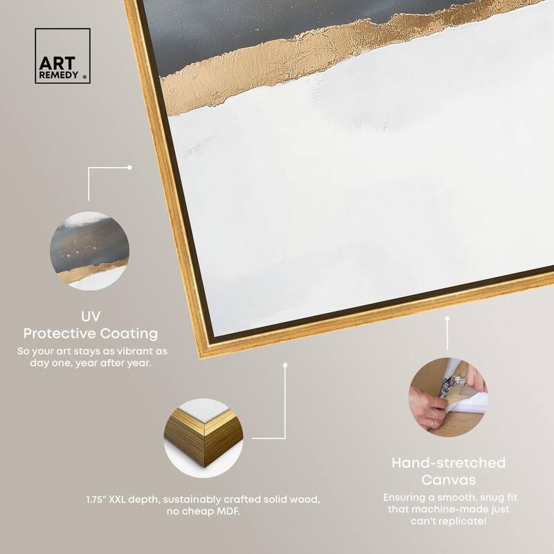 Azure Horizon I Canvas Set of 2 by Art Remedy