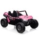 preview thumbnail 1 of 28, 4WD UTV Electric Cars with Remote Control Pink