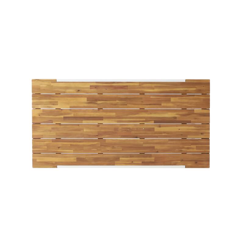 Gaylor Outdoor Acacia Wood Dining Table by Christopher Knight Home