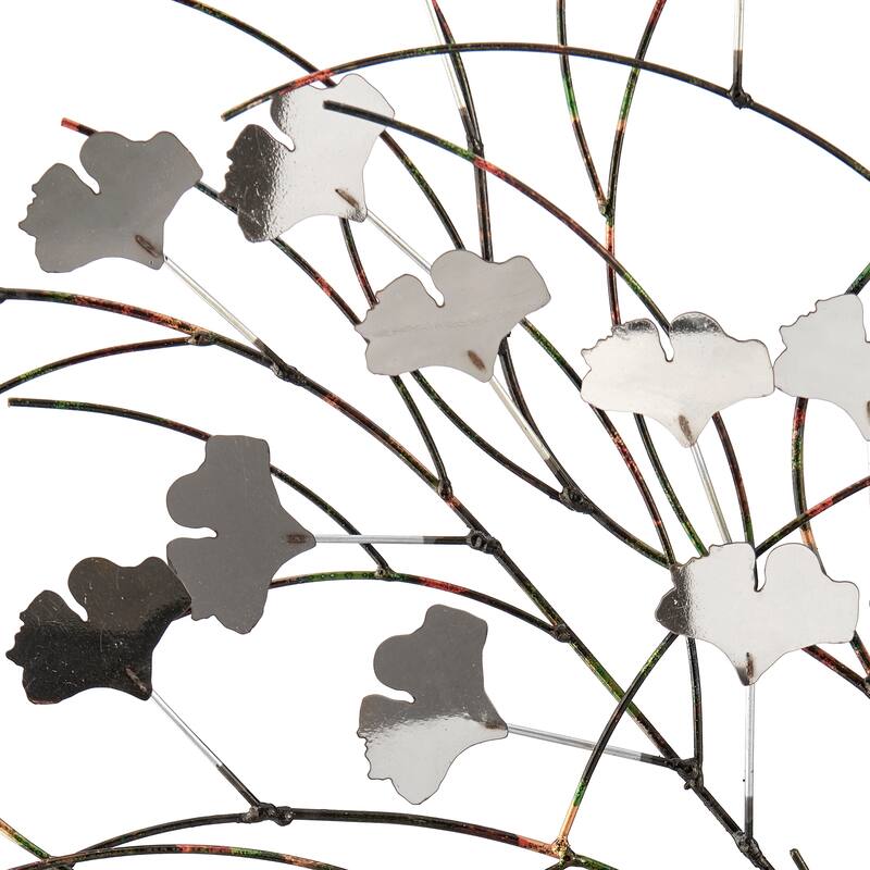 Handcrafted Tree Metal Wall Sculpture