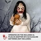 preview thumbnail 6 of 12, Haunted Hill Farm Lunging Lily the Demonic Zombie Girl by Tekky, Premium Talking Halloween Animatronic, Plug-In or Battery
